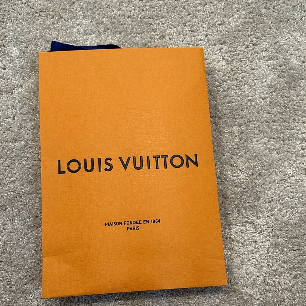 Louis Vuitton Bold Orange Gift Bag